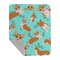 Edge Collections - 50" x 60" - Multicolor - Pembroke Corgi Quilted Blanket - 1 Piece